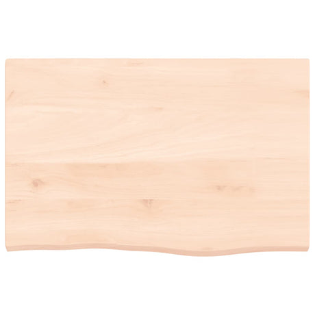 VidaXL Waschtischplatte 60x40x2 cm unbehandeltes Massivholz
