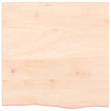 Vidaxx Waschtischplatte 60x60x2 cm unbehandeltes Massivholz