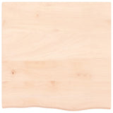 Vidaxx Waschtischplatte 60x60x2 cm unbehandeltes Massivholz