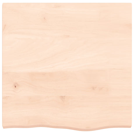 Vidaxx Waschtischplatte 60x60x (2-4) cm unbehandeltes Massivholz