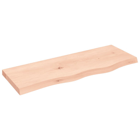 VidaXL Waschtischplatte 80x30x (2-4) cm unbehandeltes Massivholz