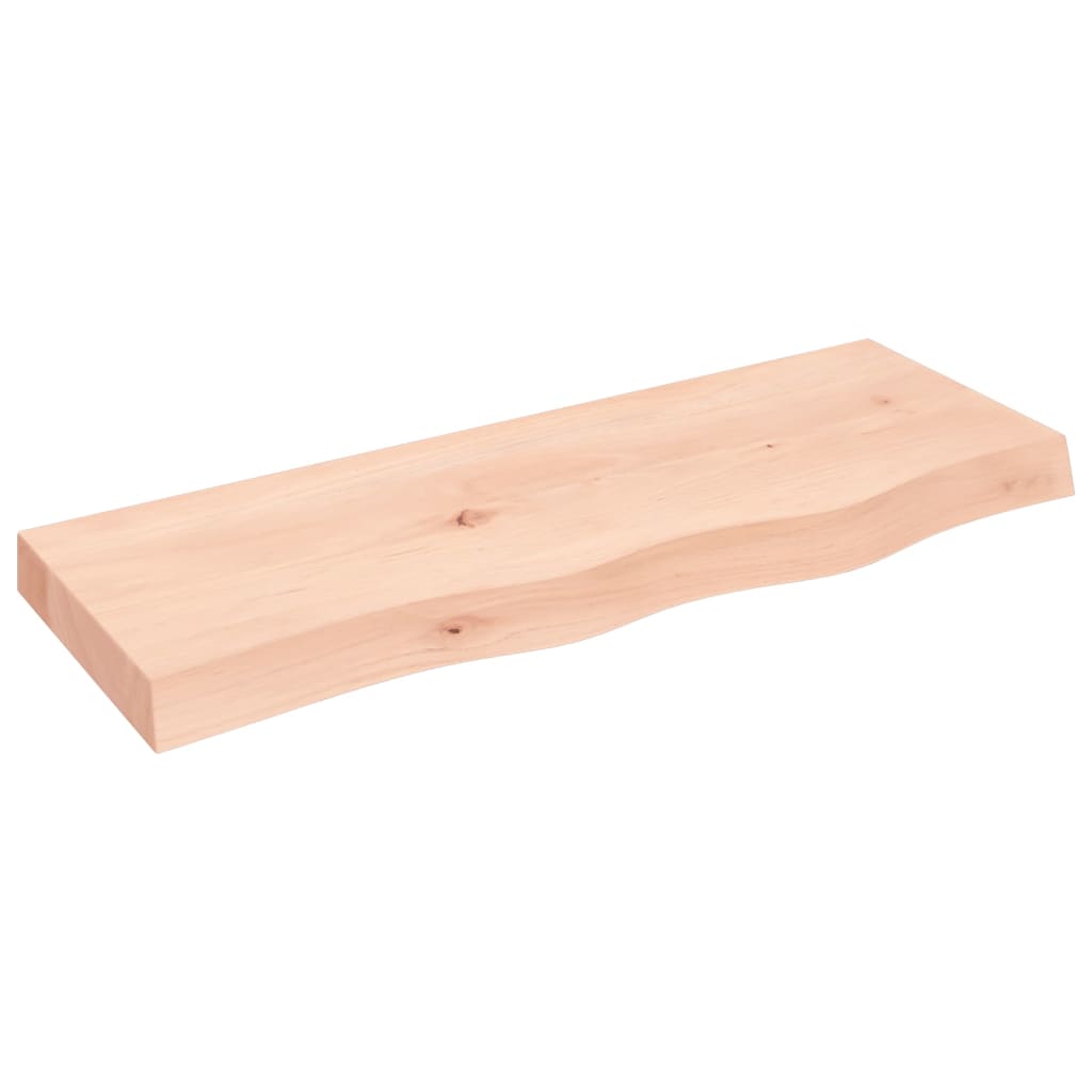 Vidaxx Waschtischplatte 80x30x (2-6) cm unbehandeltes Massivholz