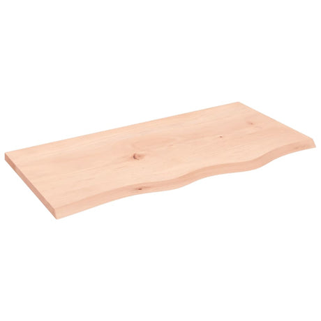 Vidaxx Waschtischplatte 80x40x2 cm unbehandeltes Massivholz