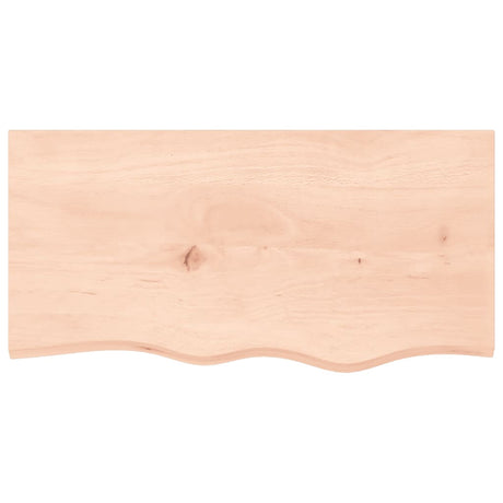 Vidaxx Waschtischplatte 80x40x2 cm unbehandeltes Massivholz