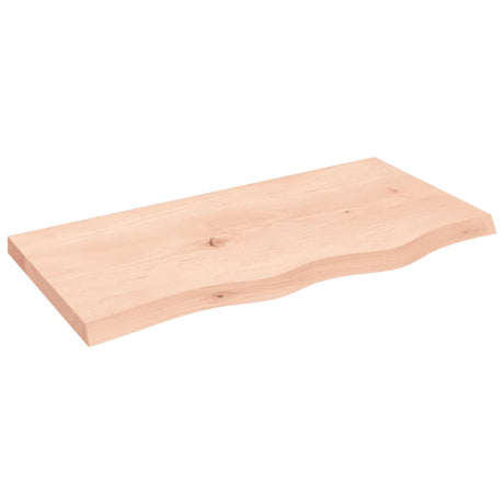Vidaxx Waschtischplatte 80x40x (2-4) cm unbehandeltes Massivholz