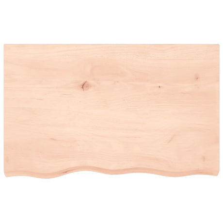 Vidaxx Waschtischplatte 80x50x (2-4) cm unbehandeltes Massivholz