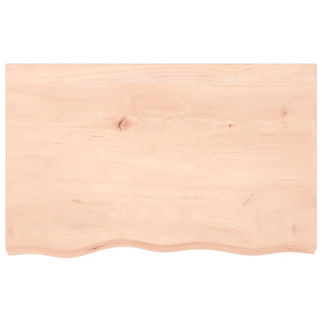 Vidaxx Waschtischplatte 80x50x (2-6) cm unbehandeltes Massivholz