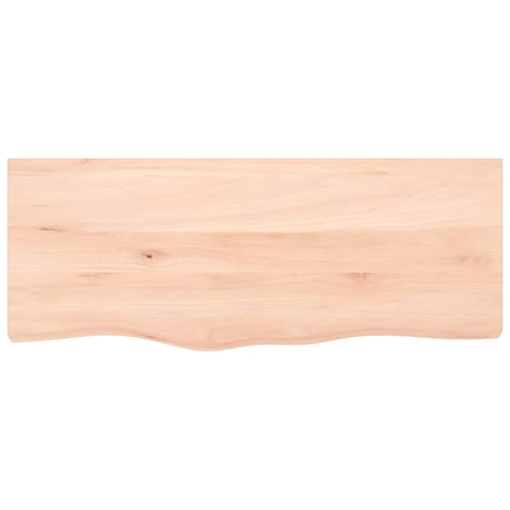 Vidaxx Waschtischplatte 100x40x2 cm unbehandeltes Massivholz