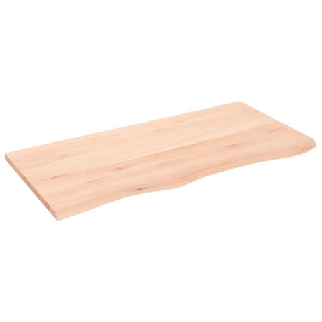 Vidaxx Waschtischplatte 100x50x2 cm unbehandeltes Massivholz