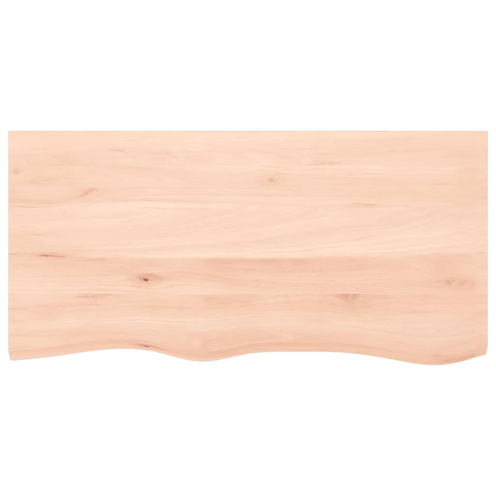 Vidaxx Waschtischplatte 100x50x2 cm unbehandeltes Massivholz