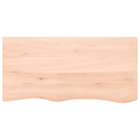 Vidaxx Waschtischplatte 100x50x2 cm unbehandeltes Massivholz