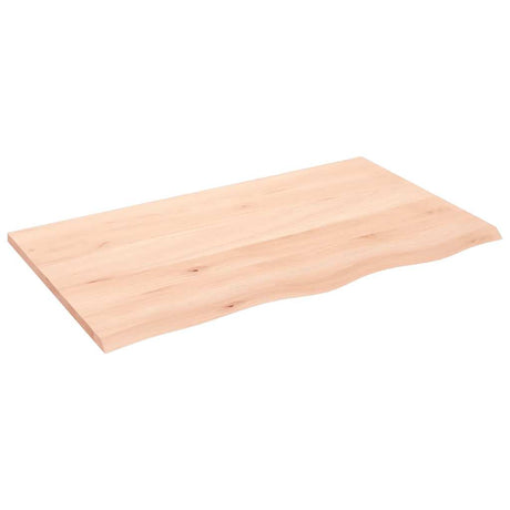 Vidaxx Waschtischplatte 100x60x2 cm unbehandeltes Massivholz