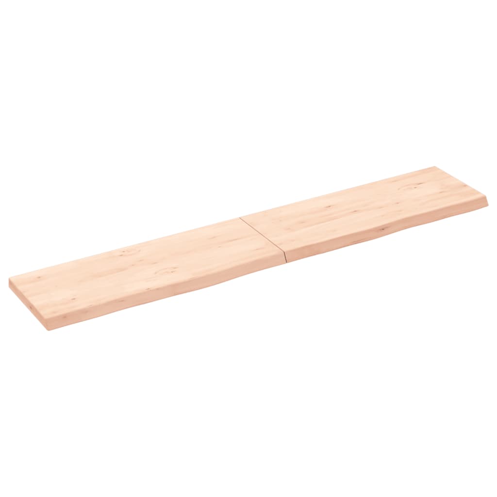 Vidaxx Waschtischplatte 160x30x (2-4) cm unbehandeltes Massivholz