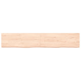 Vidaxx Waschtischplatte 160x30x (2-4) cm unbehandeltes Massivholz