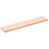 Vidaxx Waschtischplatte 160x30x (2-6) cm unbehandeltes Massivholz