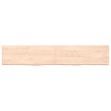 Vidaxx Waschtischplatte 160x30x (2-6) cm unbehandeltes Massivholz