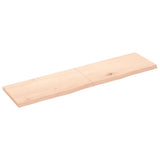 VidaXL Waschtischplatte 160x40x (2-4) cm unbehandeltes Massivholz