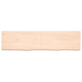 Vidaxx Waschtischplatte 160x40x (2-6) cm unbehandeltes Massivholz