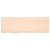 Vidaxx Waschtischplatte 180x60x (2-4) cm unbehandeltes Massivholz