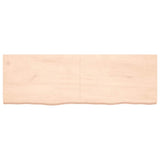 Vidaxx Waschtischplatte 180x60x (2-6) cm unbehandeltes Massivholz