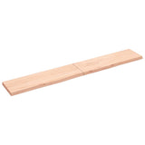 VidaXL Waschtischplatte 200x30x (2-4) cm unbehandeltes Massivholz