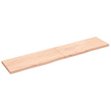 VidaXL Waschtischplatte 200x40x (2-4) cm unbehandeltes Massivholz