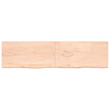 VidaXL Waschtischplatte 200x50x (2-4) cm unbehandeltes Massivholz