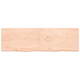 Vidaxx Waschtischplatte 200x60x (2-6) cm unbehandeltes Massivholz