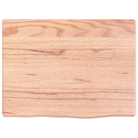 Vidaxx-Waschtischplatte 40x30x2, behandeltes Massivholz hellbraun