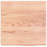 Vidaxx Waschtischplatte 40x40x (2-4) cm behandeltes Massivholz hellbraun