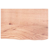 VidaXL Waschtischplatte 60x40x2, behandeltes Massivholz hellbraun