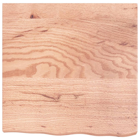Vidaxx Waschtischplatte 60x60x (2-6) cm, behandeltes Massivholz hellbraun