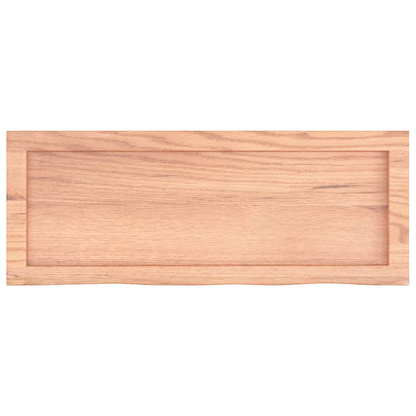 Vidaxx Waschtischplatte 80x30x (2-4) behandeltes Massivholz hellbraun