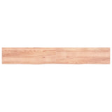 VidaXL Waschtischplatte 200x30x (2-4) cm, behandeltes Massivholz hellbraun