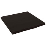 Vidaxx Waschtischplatte 40x40x2 cm, behandeltes Massivholz dunkelbraun