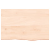Vidaxl tafelblad 60x40x2 cm onbehandeld massief eikenhout
