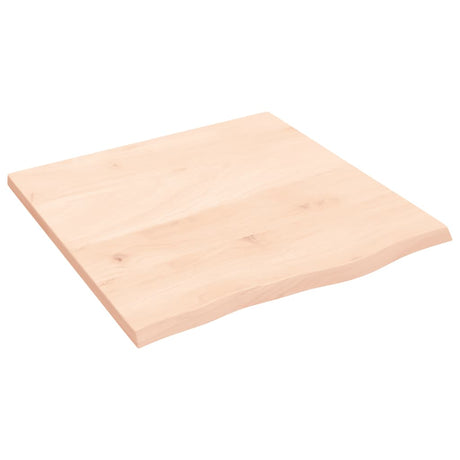 Vidaxl tafelblad 60x60x2 cm onbehandeld massief eikenhout