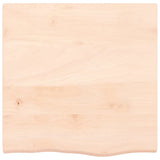Vidaxl tafelblad 60x60x(2-4) cm onbehandeld massief eikenhout