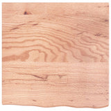 Vidaxl tafelblad 60x60x(2-4) cm behandeld massief eikenhout lichtbruin