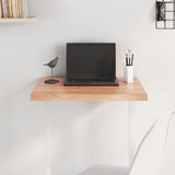 Vidaxl tafelblad 60x60x(2-4) cm behandeld massief eikenhout lichtbruin