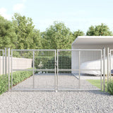 VidaXL Tordrahtgeflecht 300x175 cm silberfarbener Stahl