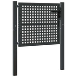 VidaXL Gartentor Anthrazit 100x75 cm Stahl