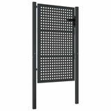 VidaXL Tor 105x175 cm Stahl Anthrazit