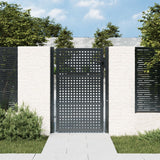 VidaXL Tor 105x200 cm Stahl Anthrazit