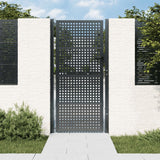 VidaXL Tor 105x225 cm Stahl Anthrazit