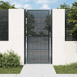 VidaXL Tor 105x225 cm Stahl Anthrazit