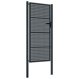 VidaXL Tor 105x250 cm Stahl Anthrazit
