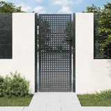 VidaXL Tor 105x250 cm Stahl Anthrazit