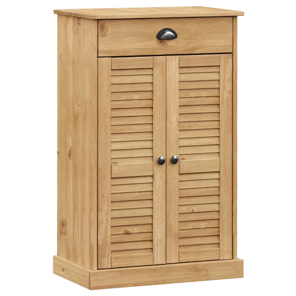 Vidaxx Schuhschrank Vigo 60x35x96 cm massives Kiefernholz