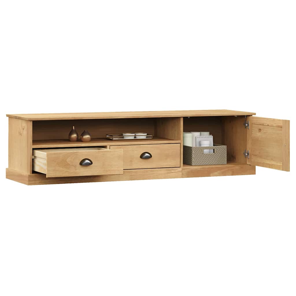Vidaxl tv-meubel vigo 156x40x40 cm massief grenenhout